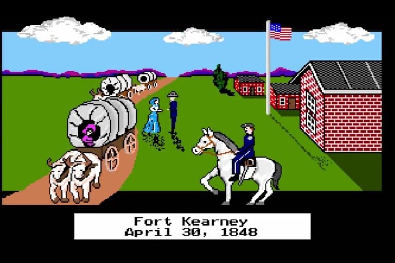 Oregon Trail game Play online in a web browser, for free!