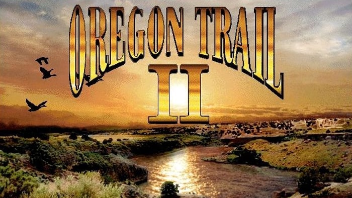 Oregon Trail II DOS front cover