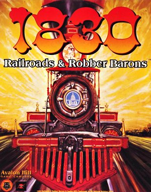 1830: Railroads & Robber Barons DOS front cover