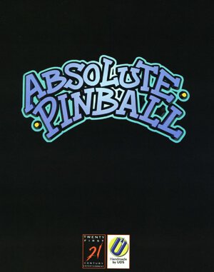 Absolute Pinball DOS front cover