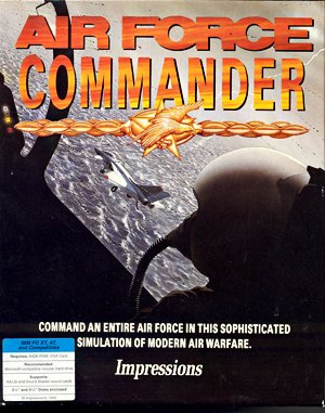 Air Force Commander DOS front cover