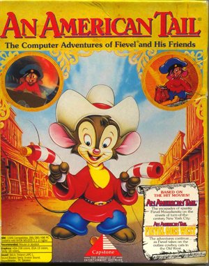 An American Tail: The Computer Adventures of Fievel and His Friends DOS front cover