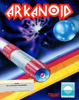 Arkanoid DOS front cover