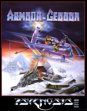 Armour-Geddon DOS front cover