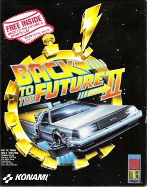 Back to the Future Part II DOS front cover