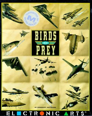 Birds of Prey DOS front cover