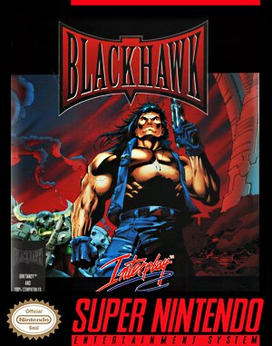 Blackthorne SNES front cover