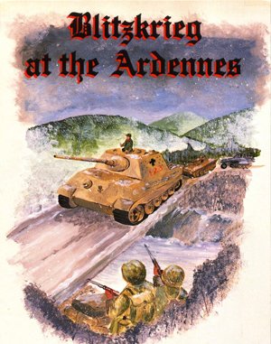 Blitzkrieg at the Ardennes DOS front cover