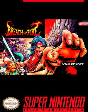Breath of Fire SNES front cover