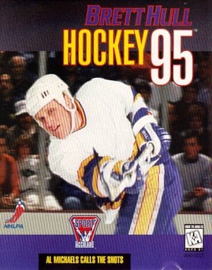 Brett Hull Hockey 95 DOS front cover