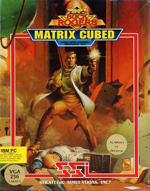Buck Rogers: Matrix Cubed DOS front cover