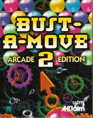 Bust-A-Move 2: Arcade Edition DOS front cover