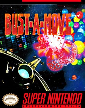 Bust-A-Move SNES front cover