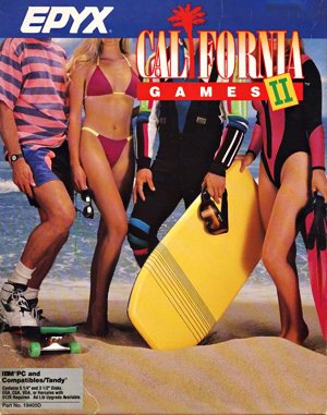 California Games II DOS front cover