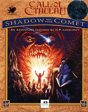Call of Cthulhu: Shadow of the Comet DOS front cover
