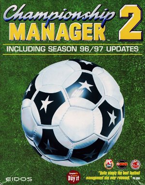 Championship Manager 2 DOS front cover