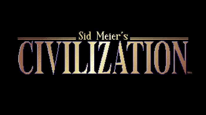 Sid Meiers Zivilisation DOS -Titelseite