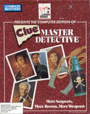 Clue: Master Detective DOS front cover