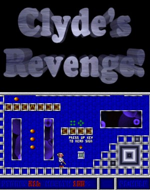 Clyde’s Revenge DOS front cover