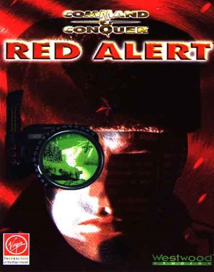 Command & Conquer: Red Alert DOS front cover