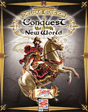 Conquest of the New World: Deluxe Edition DOS front cover