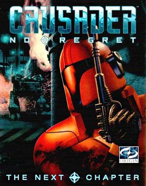 Crusader: No Regret DOS front cover