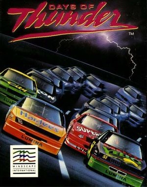 Days of Thunder DOS front cover