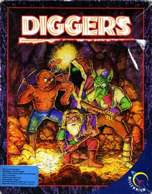 Diggers DOS front cover