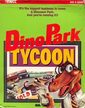 DinoPark Tycoon DOS front cover
