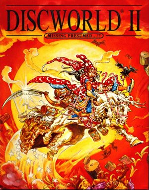 Discworld II: Mortality Bytes! DOS front cover
