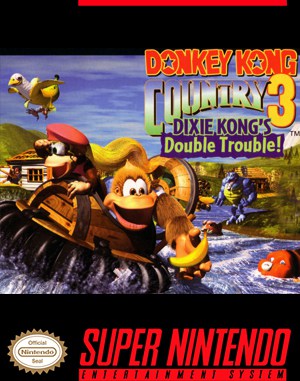 Donkey Kong Country 3: Dixie Kong’s Double Trouble! SNES front cover