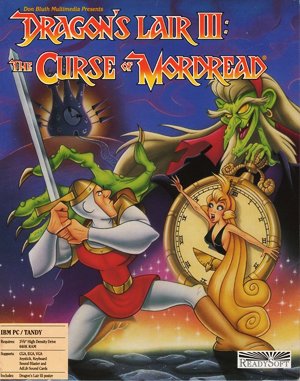 Dragon’s Lair III: The Curse of Mordread DOS front cover
