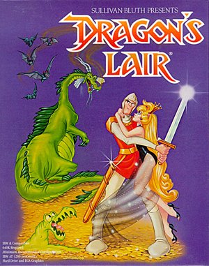Dragon’s Lair DOS front cover