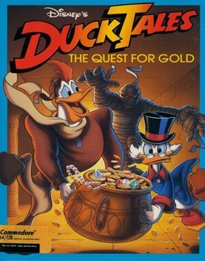 Duck Tales: The Quest for Gold DOS front cover