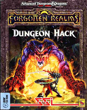 Dungeon Hack DOS front cover