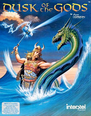 Dusk of the Gods DOS front cover