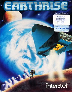 Earthrise DOS front cover