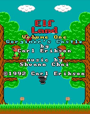 ElfLand: Volume One – Gorgimer’s Castle DOS front cover
