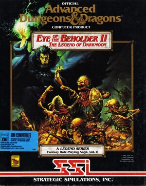 Eye of the Beholder II: The Legend of Darkmoon DOS front cover