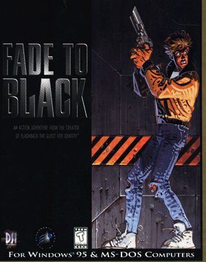 Fade to Black DOS front cover