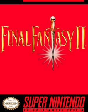 Final Fantasy II SNES front cover