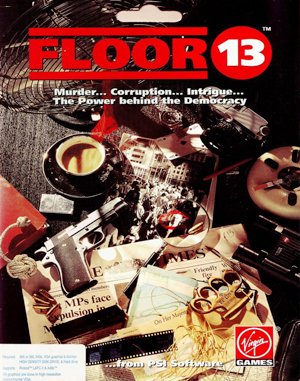 Floor 13 DOS front cover