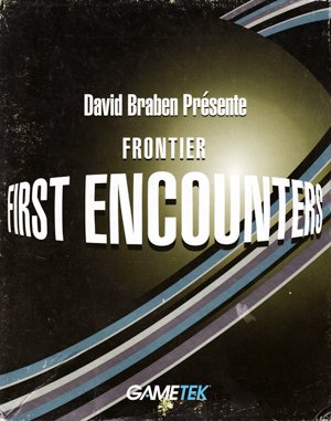 Frontier: First Encounters DOS front cover