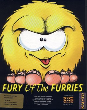 Fury of the Furries DOS front cover