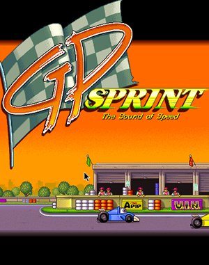 GP Sprint DOS front cover