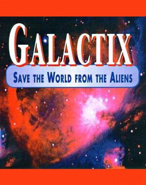 Galactix DOS front cover