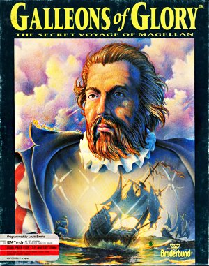 Galleons of Glory: The Secret Voyage of Magellan DOS front cover