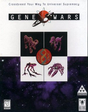 Gene Wars DOS front cover