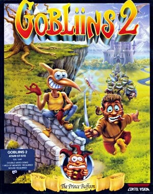Gobliins 2: The Prince Buffoon DOS front cover