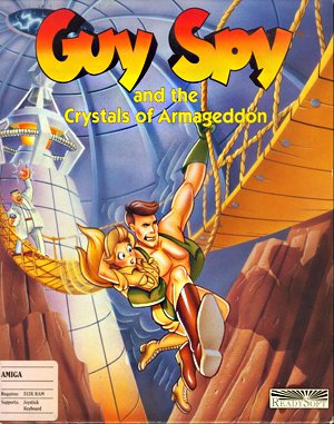 Guy Spy and the Crystals of Armageddon DOS front cover